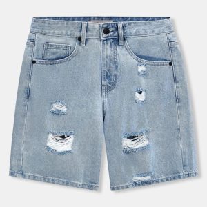 Quần Short Nam Orgnls Raw Edge Shorts Form Loose